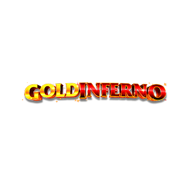 Logo for "GOLDINFERNO" in gold and red fiery text.